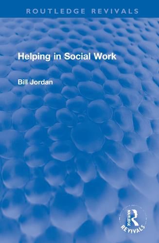 Cover image for Helping in Social Work