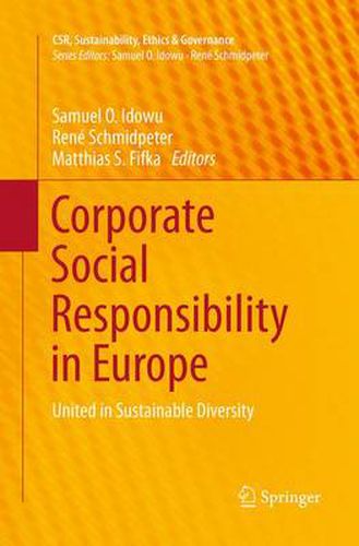 Cover image for Corporate Social Responsibility in Europe: United in Sustainable Diversity