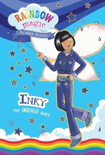 Cover image for Rainbow Magic Rainbow Fairies Book #6: Inky the Indigo Fairy