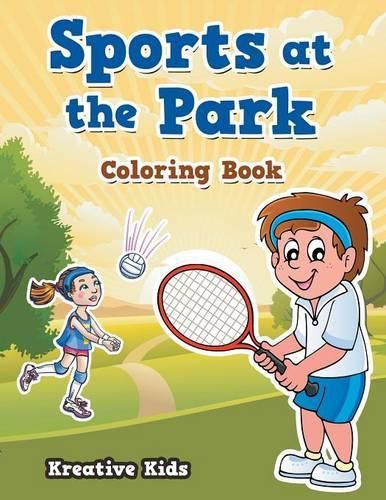 Cover image for Sports at the Park Coloring Book