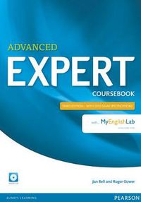 Cover image for Expert Advanced 3rd Edition Coursebook with Audio CD and MyEnglishLab Pack