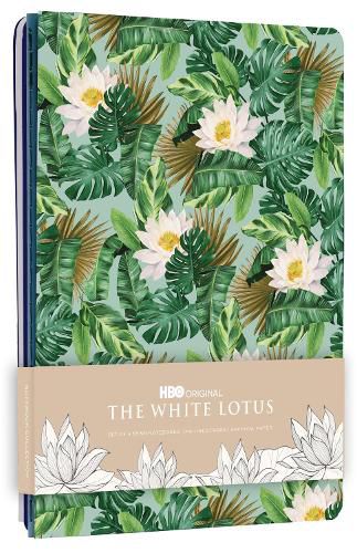 Cover image for The White Lotus Sewn Notebook Collection (Set of 3)