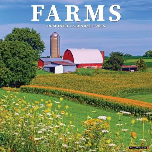 Cover image for Farms 2026 12 X 12 Wall Calendar