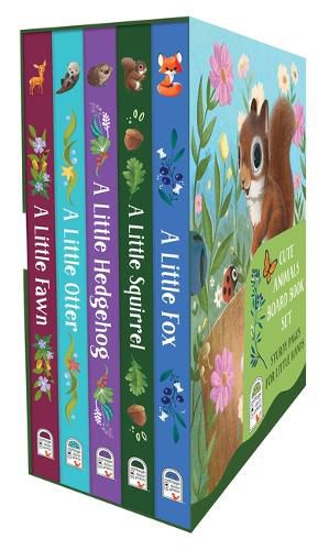 Cute Animals Board Book Set