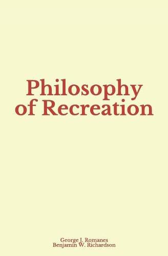 Philosophy of Recreation