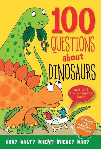 Cover image for 100 Questions: Dinosaurs