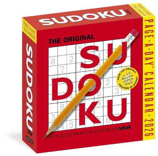 Cover image for Original Sudoku Page-A-Day (R) Calendar 2026