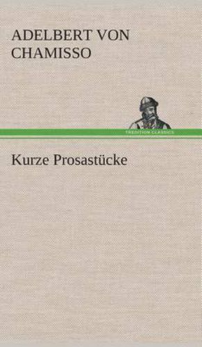 Cover image for Kurze Prosastucke