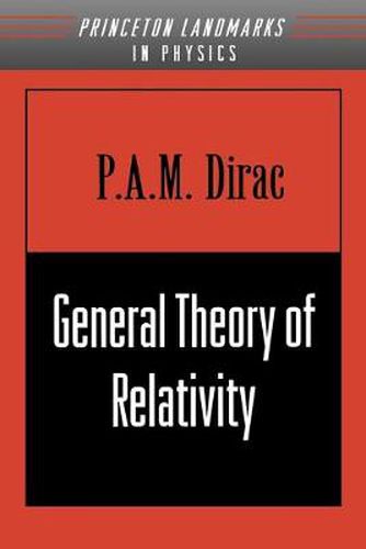 Cover image for General Theory of Relativity