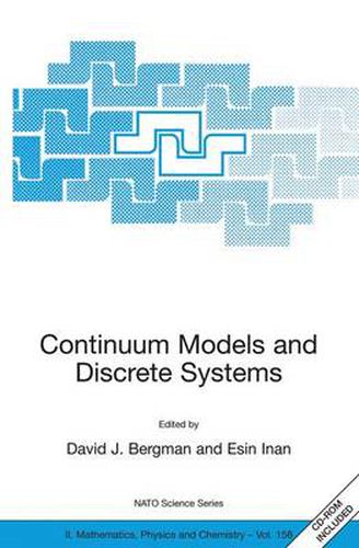 Cover image for Continuum Models and Discrete Systems