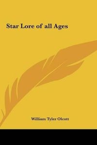 Cover image for Star Lore of All Ages