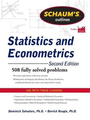 Cover image for Schaum's Outline of Statistics and Econometrics, Second Edition