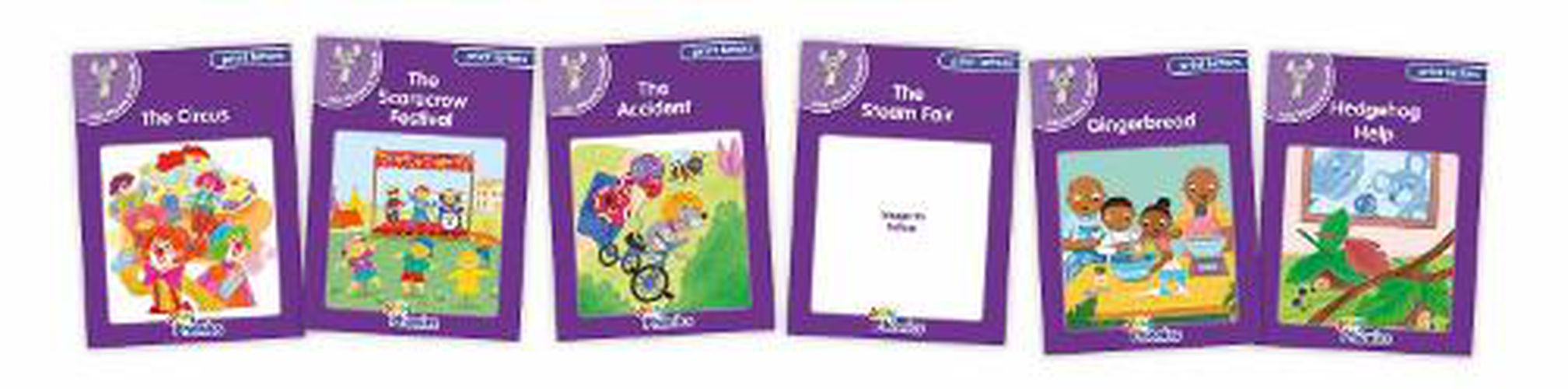 Cover image for Core Purple Inky Mouse and Friends Readers (6 books)