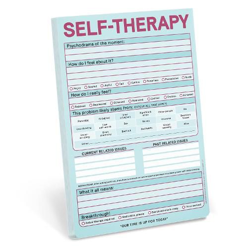 Cover image for Knock Knock Self-Therapy Pad (Pastel Version)