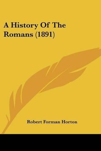 A History of the Romans (1891)