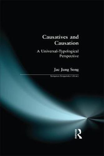 Cover image for Causatives and Causation: A Universal -typological perspective