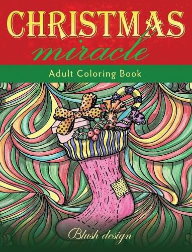 Cover image for Christmas Miracle: Adult Coloring Book