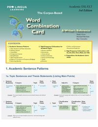 Cover image for The Word Combination Card
