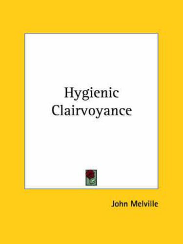 Cover image for Hygienic Clairvoyance