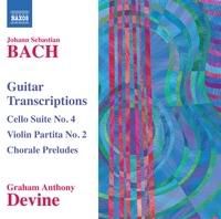 Cover image for Bach Js Guitar Transcriptions