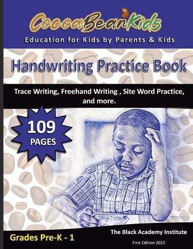 Cover image for Handwriting Practice Book - Grades Pre-K - First Grade