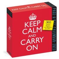 Cover image for Keep Calm and Carry On Page-A-Day Calendar 2023