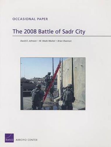 The 2008 Battle of Sadr City