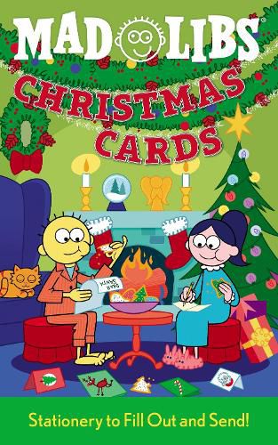 Cover image for Christmas Cards Mad Libs: Fun Cards to Fill Out and Send