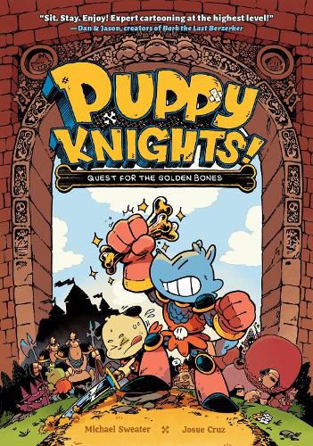 Cover image for Puppy Knights: Quest for the Golden Bones