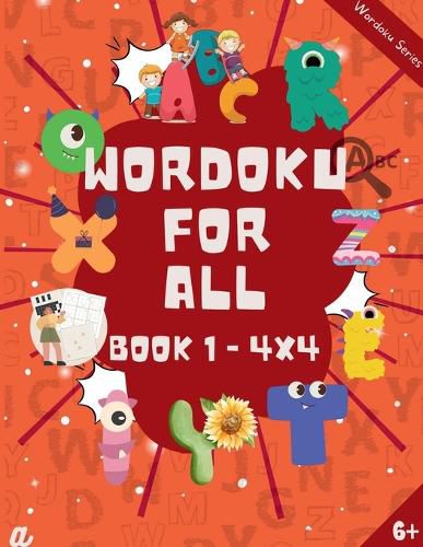 Cover image for Introduction to Wordoku Level 1 (4X4) - 6-8 years