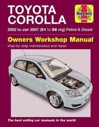 Cover image for Toyota Corolla: (02 - Jan 07) 51 to 56