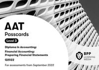 Cover image for AAT Financial Accounting: Preparing Financial Statements: Passcards