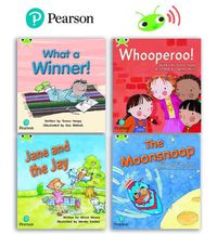 Cover image for Learn to Read at Home with Bug Club Phonics: Phase 5 - Year 1, Terms 1 and 2 (4 fiction books) Pack A