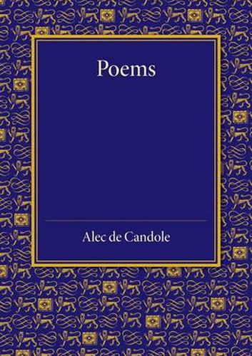 Cover image for Poems