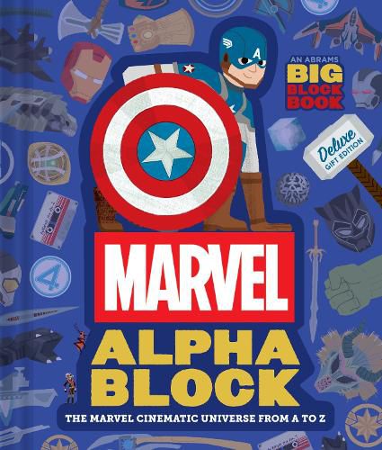 Cover image for Marvel Alphablock: Deluxe Gift Edition (An Abrams BIG Block Book)