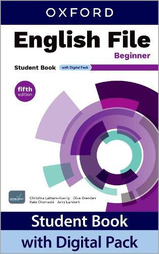 Cover image for English File fifth edition: Beginner: Student Book with Digital Pack