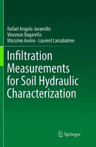 Cover image for Infiltration Measurements for Soil Hydraulic Characterization