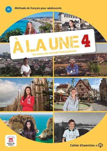 Cover image for A la une: Cahier d'exercices + CD audio 4 (B1)