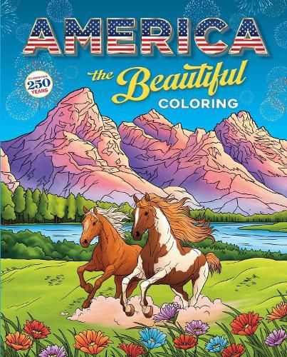 Cover image for America the Beautiful Coloring