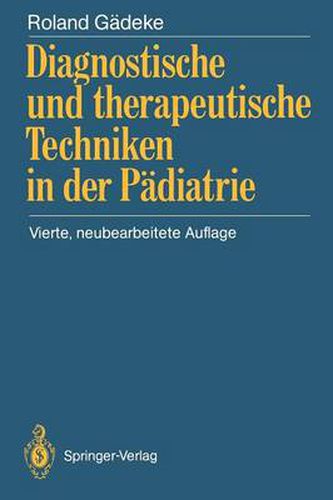 Cover image for Diagnostische und Therapeutische Techniken in der Padiatrie