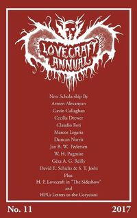 Cover image for Lovecraft Annual No. 11 (2017)