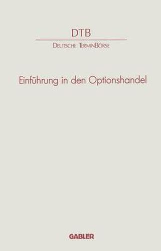 Cover image for Einfuhrung in den Optionshandel