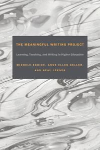 Cover image for The Meaningful Writing Project: Learning, Teaching and Writing in Higher Education