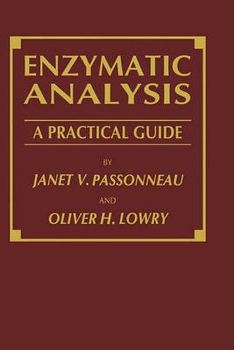 Cover image for Enzymatic Analysis: A Practical Guide