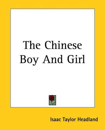 Cover image for The Chinese Boy And Girl