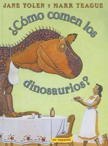 Cover image for Como Comen Los Dinosaurios?