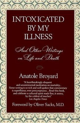 Cover image for Intoxicated by My Illness: And Other Writings on Life and Death