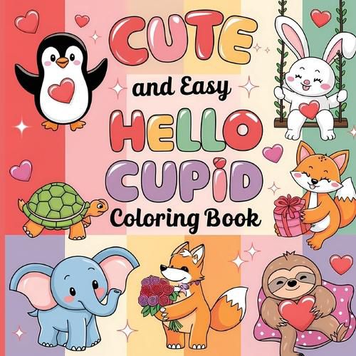 Cover image for Hello Cupid Coloring Book for Kids