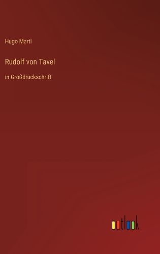 Cover image for Rudolf von Tavel