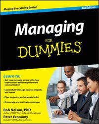 Cover image for Managing For Dummies